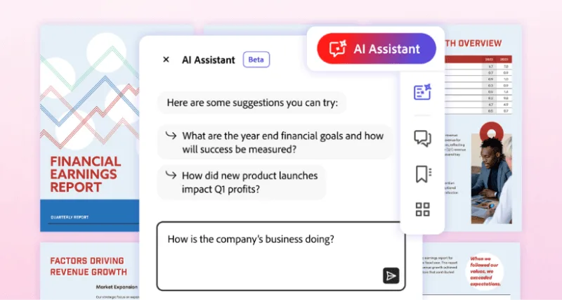 Adobe Acrobat AI Assistant